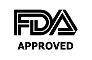 FDA logo to represent approved products and services